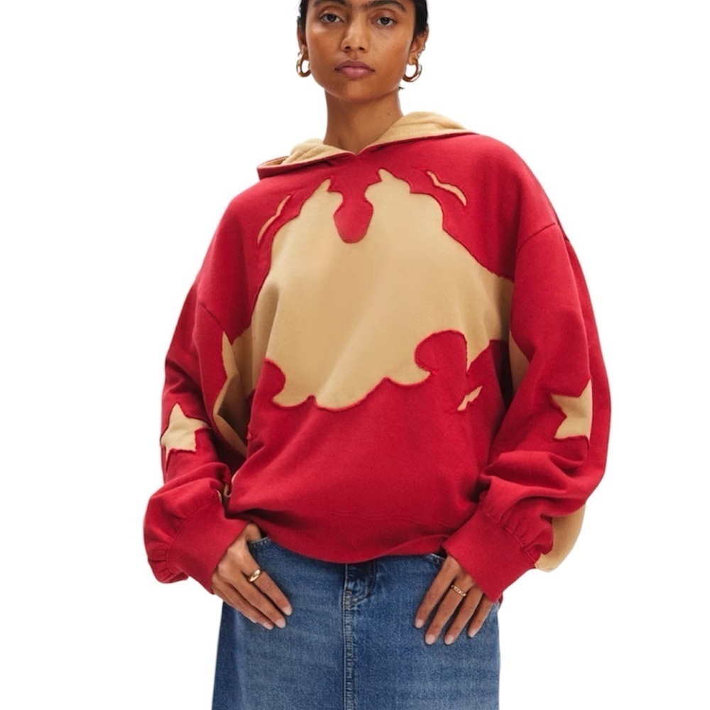 BDG | Glenn Western Oversized Hoodie Sweatshirt Size Medium NWT